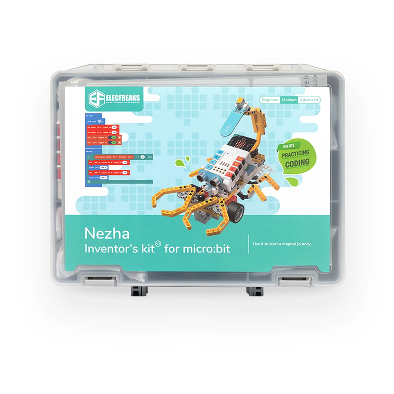 Nezha Inventors Kit V2 — kit box front